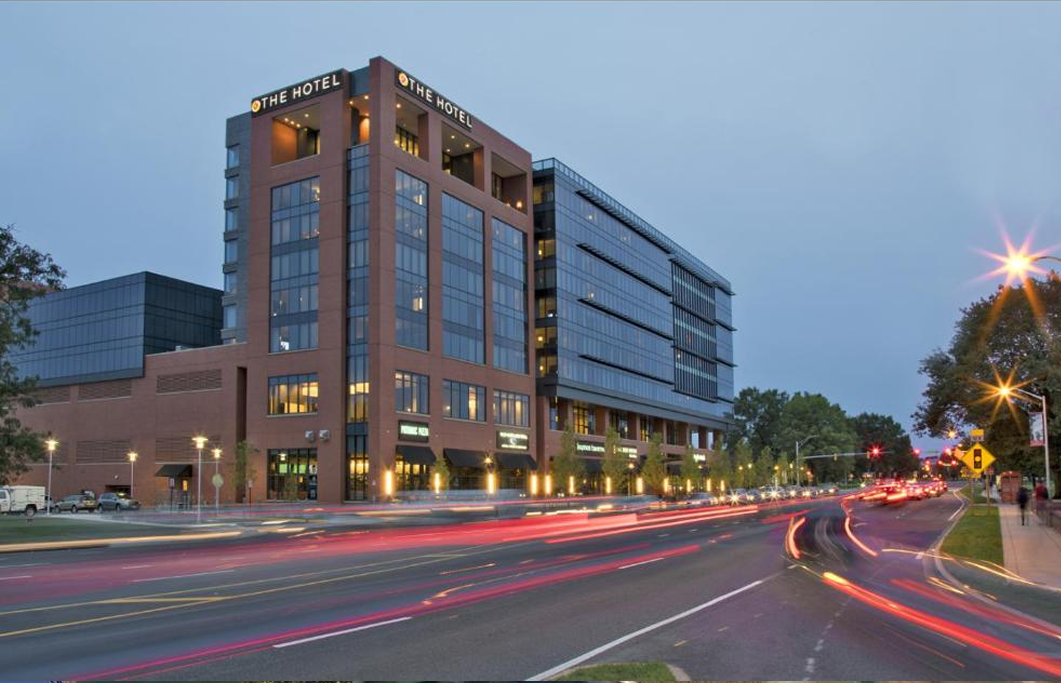 The Hotel & Parking Garage at University of Maryland College Park - 2015 to 2018